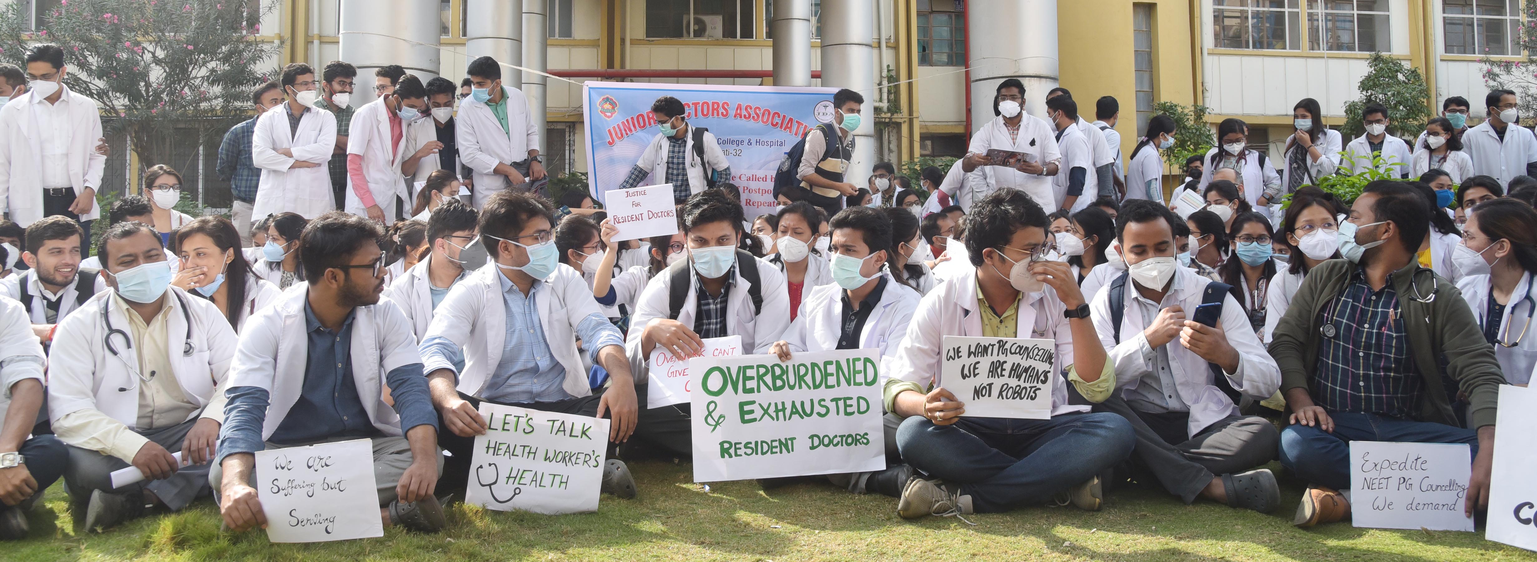 Juinor Doctor Protest