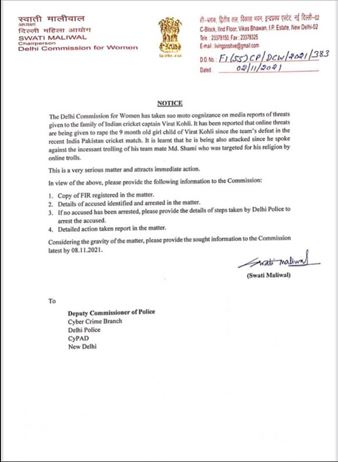 notice