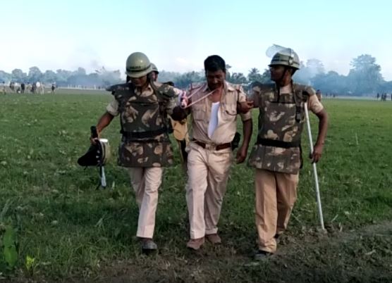 Injured Police