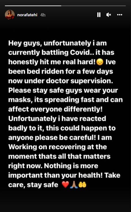 Nora Insta Story
