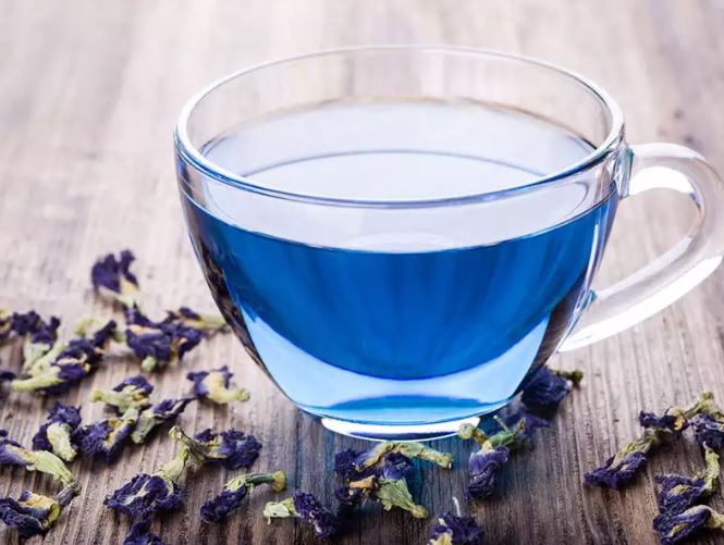 blue tea