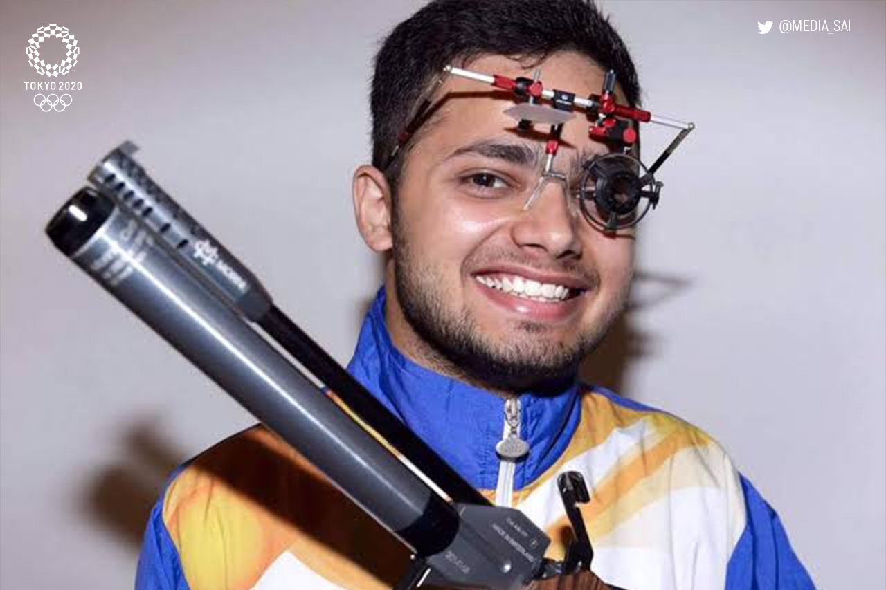 Manish's gold medal 