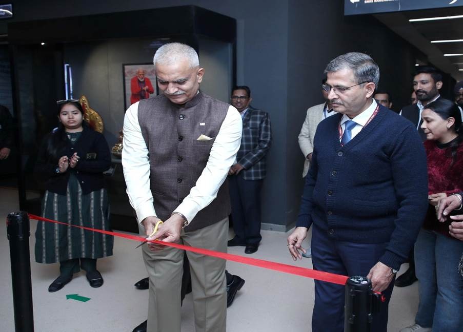 पीएम संग्रहालय में INS विक्रांत के स्केल मॉडल प्रदर्शनी का नई दिल्ली में उद्घाटन