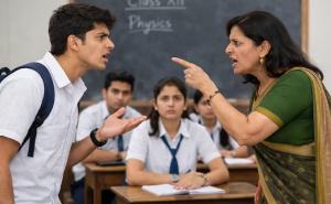 गुजरात में देर से आए छात्र ने टीचर को मारा थप्पड़, बोला-मुझसे सवाल करने वाले आप कौन होते हैं?