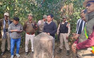 Boundary Pillar Erection Begins in Pakke Kessang–Biswanath Sector, Marking Major Step in Arunachal–Assam Accord