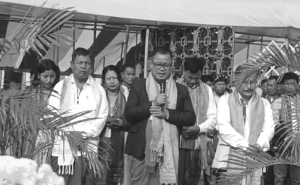 संकोष नदी तट पर ऐतिहासिक खेराई पूजा का आयोजन, ₹50 करोड़ के बाथौ मंदिर की आधारशिला रखी