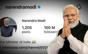 ইনস্টাগ্রামে ১০ কোটি ফলোয়ার ছুঁয়ে বিশ্বরেকর্ড, ডিজিটাল জনপ্রিয়তায় শীর্ষে প্রধানমন্ত্রী নরেন্দ্র মোদী