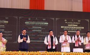 Union Minister Sonowal lays foundation for four river lighthouses in Guwahati