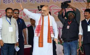 अमित शाह की चुनावी रैलियों से पहले बराक घाटी में सुरक्षा कड़ी