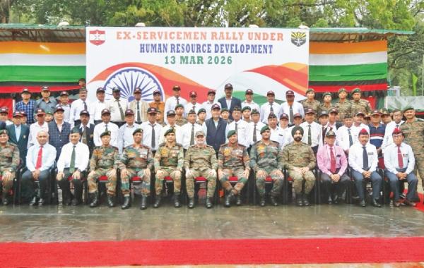 Assam Rifles Holds Mega Ex-Servicemen Rally in Silchar to Honour Veterans