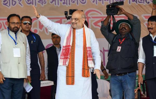 अमित शाह की चुनावी रैलियों से पहले बराक घाटी में सुरक्षा कड़ी