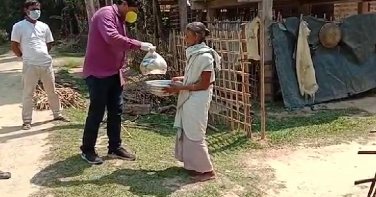 ৰক্তবীজৰ সহযোগত ৫০০ পৰিয়াললৈ সহায়ৰ হাত