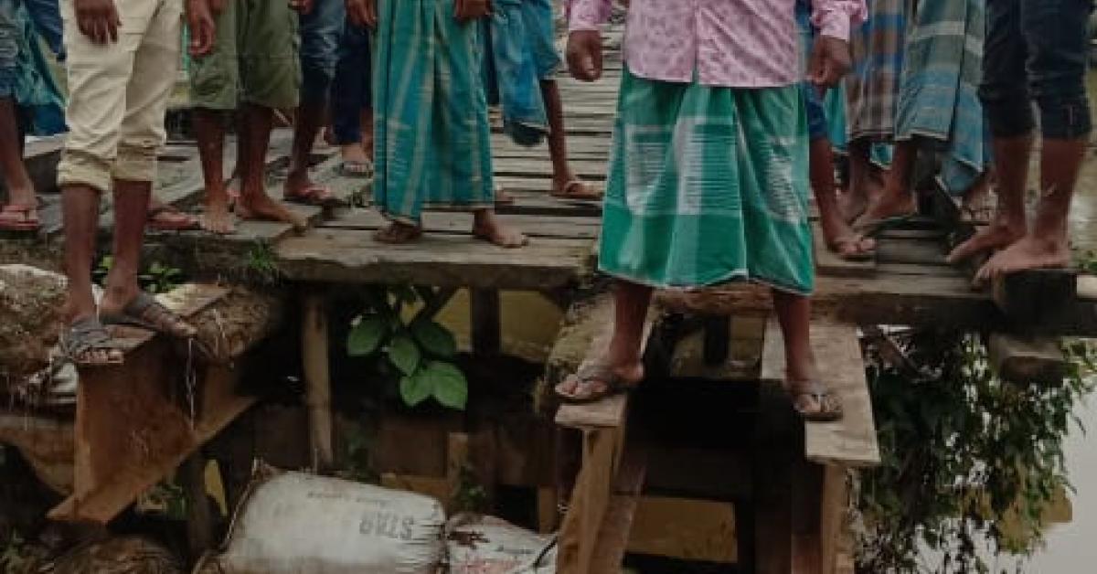 ঠিকাদাৰৰ অকমান্যতাৰ বাবেই দুইবছৰতো সম্পূৰ্ণ নহ'ল এটা পথৰ কাম 