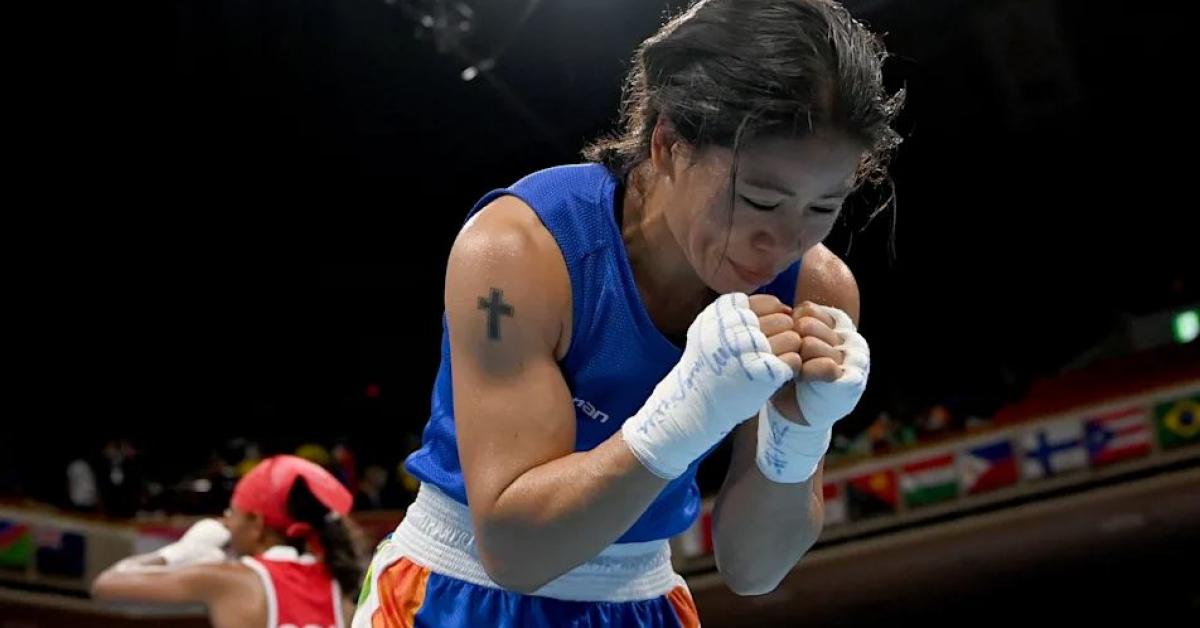 Heartbreaking: Mary Kom in tears after 3-2 split decision loss