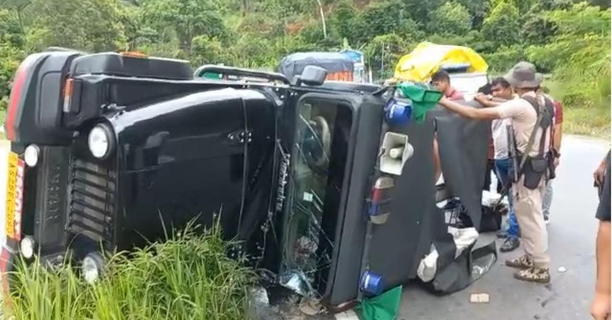 Atul Bora Met an Accident 