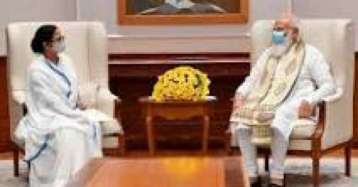 Mamata Banerjee meeting with PM Narendra Modi 