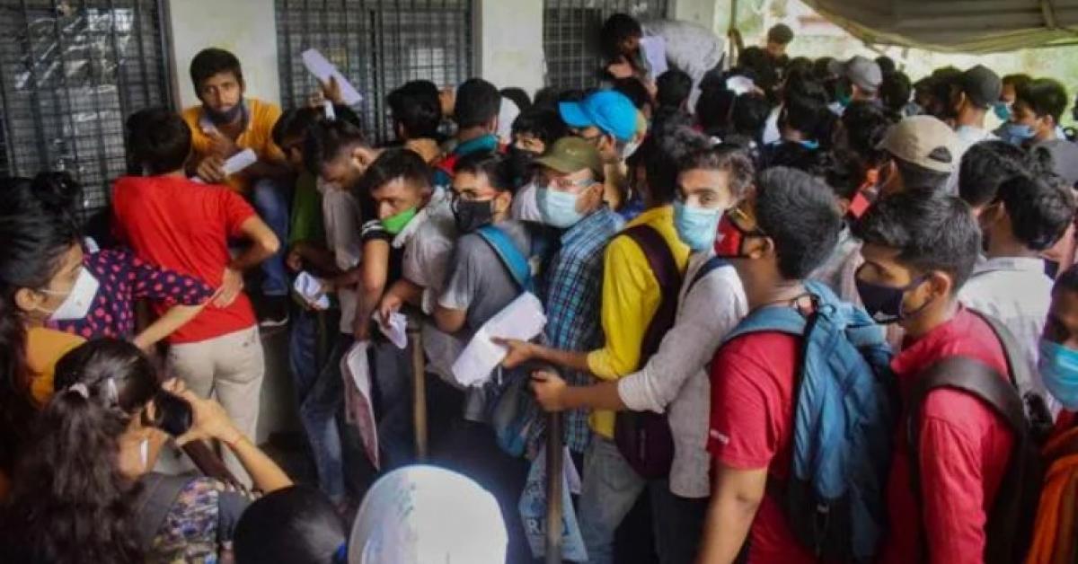 Outcry among state students over seats in class XI admission process