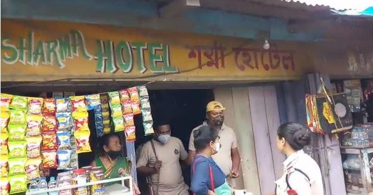The female body business at Sharma Hotel in Shimluguri Nagar in Nazira