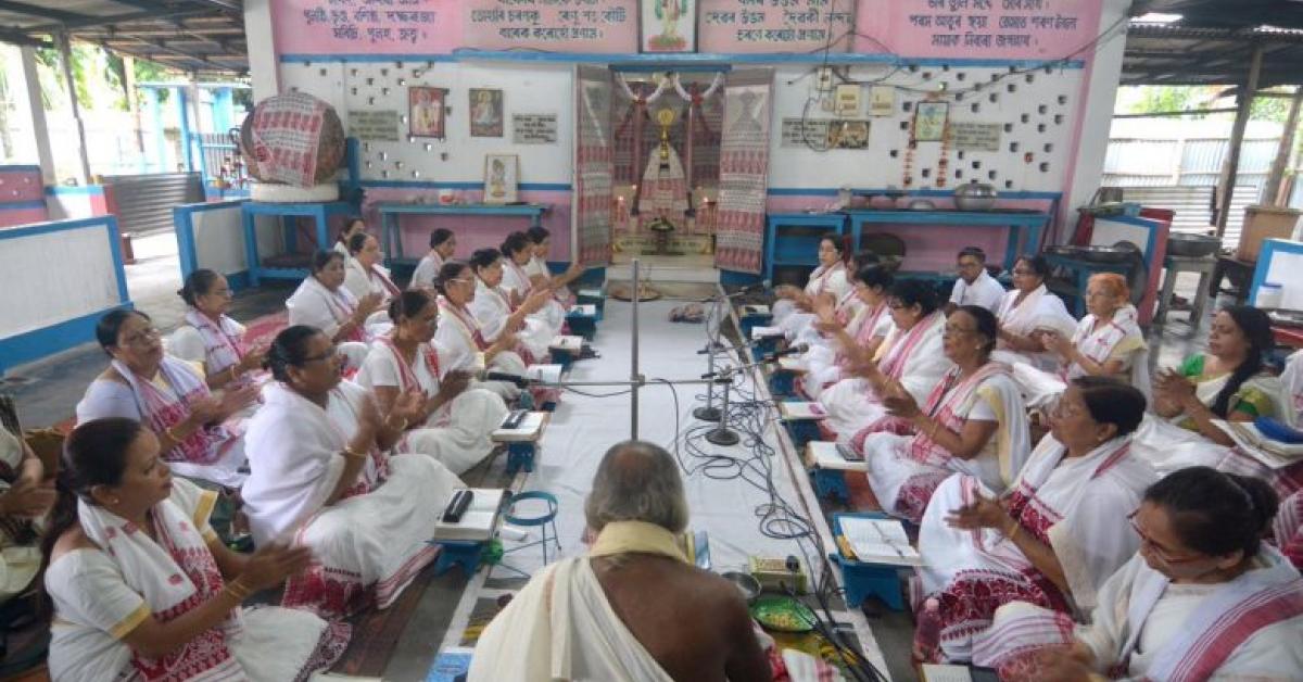  Sri Sri Madhavdev's Tirobhav Tithi, a kingdom filled with the sound of Harinam