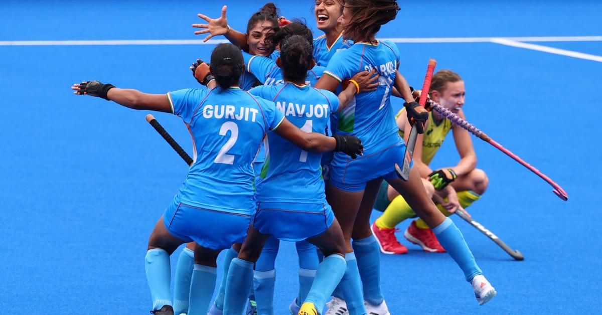 The Indian women's hockey team scripted