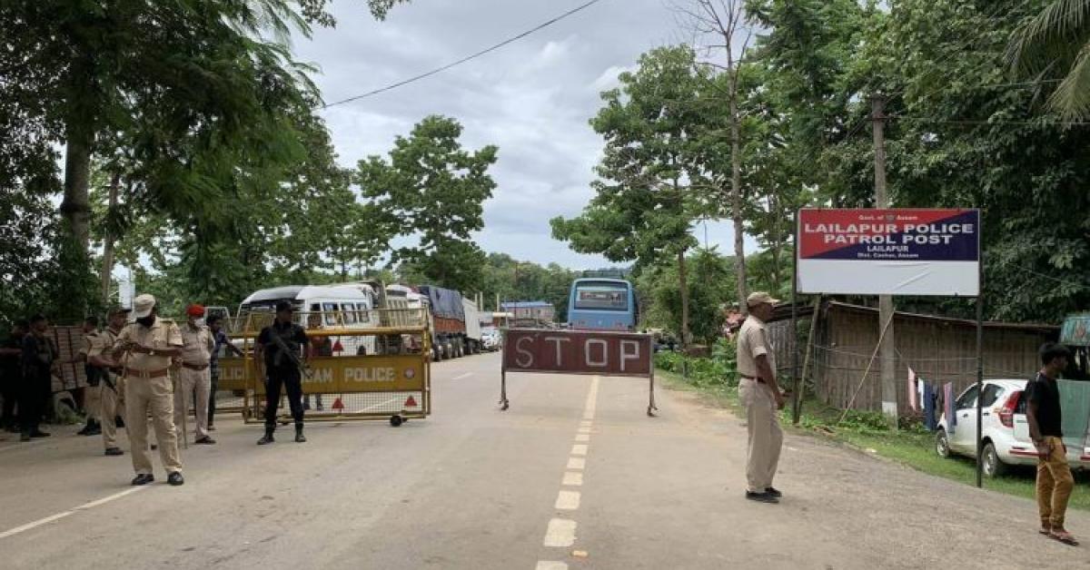  Tension again on Assam-Mizoram border
