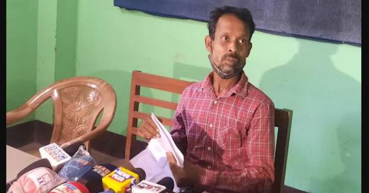 Nagaon man Hirumoni Saikia gives complaints against Nagaon APDCL employee