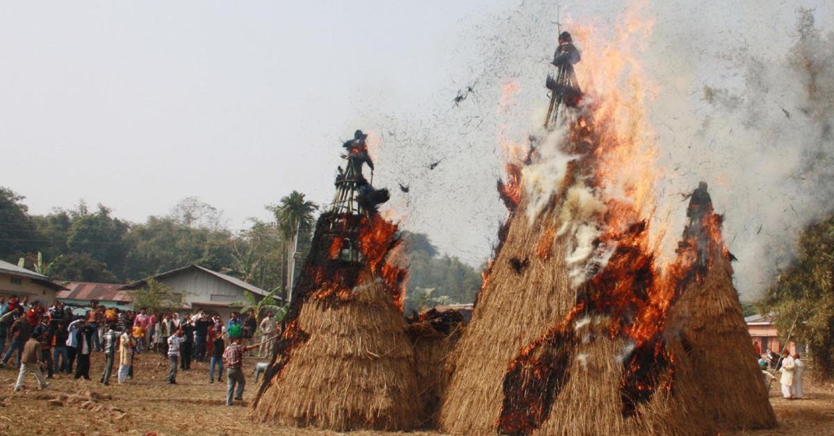 Bhogali Bihu Celebration
