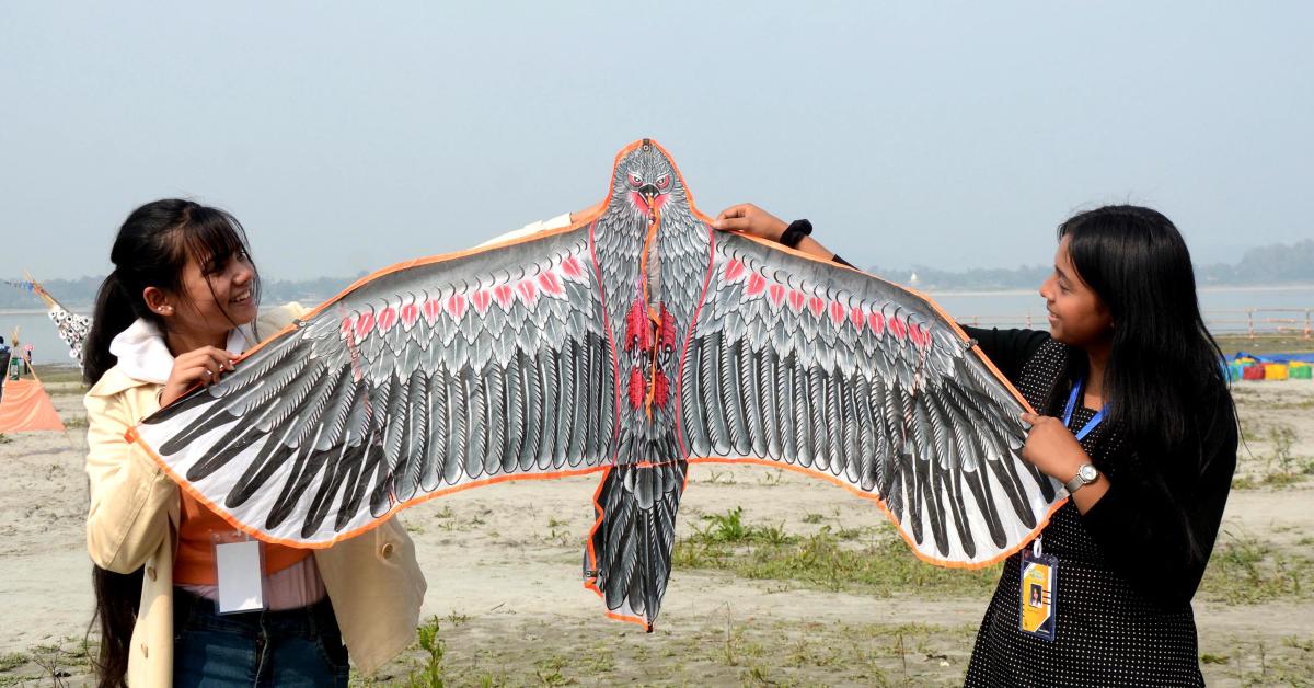 Jeevan Kite Festival in Guwahati, Assam