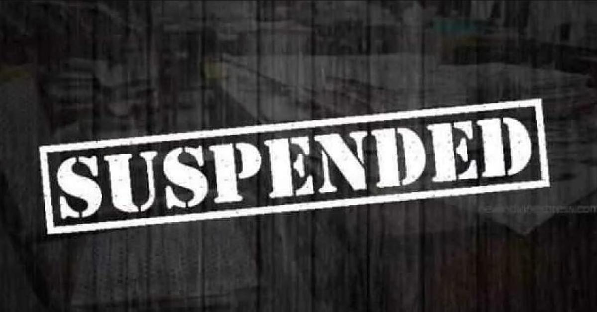 Suspended