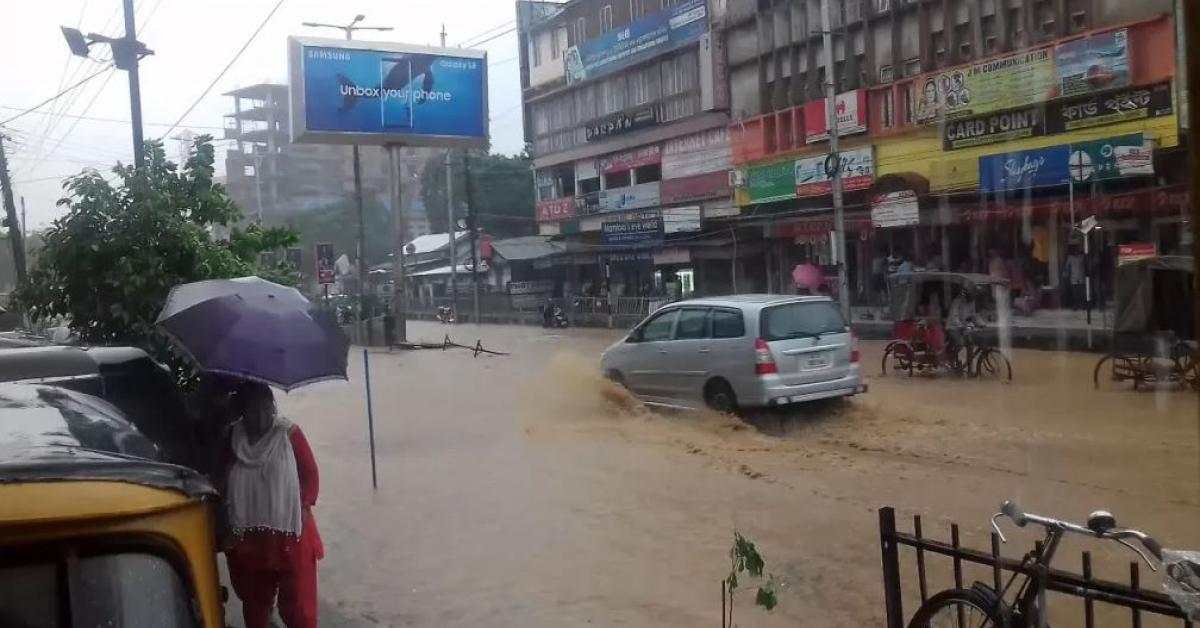 Heavy Rain In Ghy