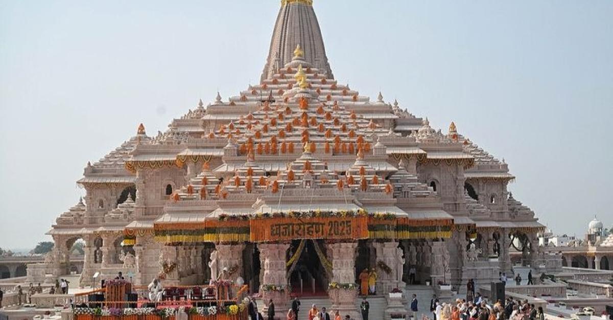 अयोध्या राम मंदिर परिसर में नमाज पढ़ने की कोशिश करते कश्मीरी युवक हिरासत में