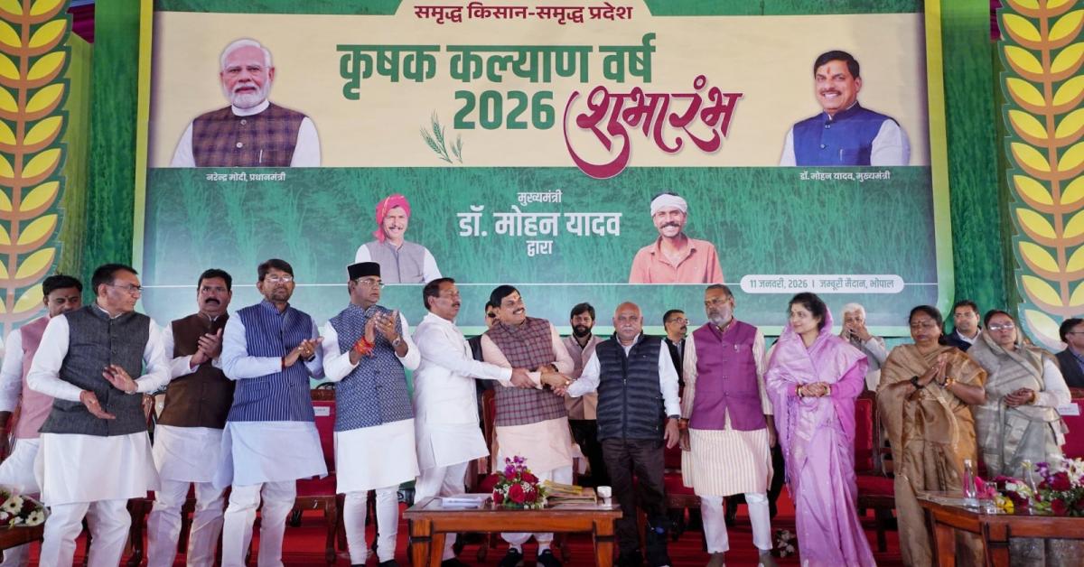 मध्य प्रदेश ने मोहन यादव के नेतृत्व में किसान कल्याण में बनाई नई मिसाल