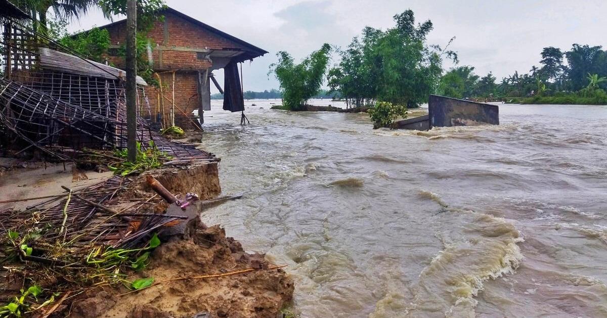 Assam Flood and Erosion Aftermath: Communities Lose Homes, Bonds and a Sense of Belonging Jonai, Assam: