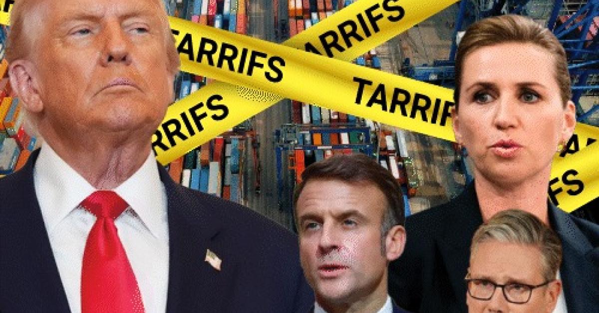  ट्रंप के टैरिफ पर मैक्रॉन ने पलटवार