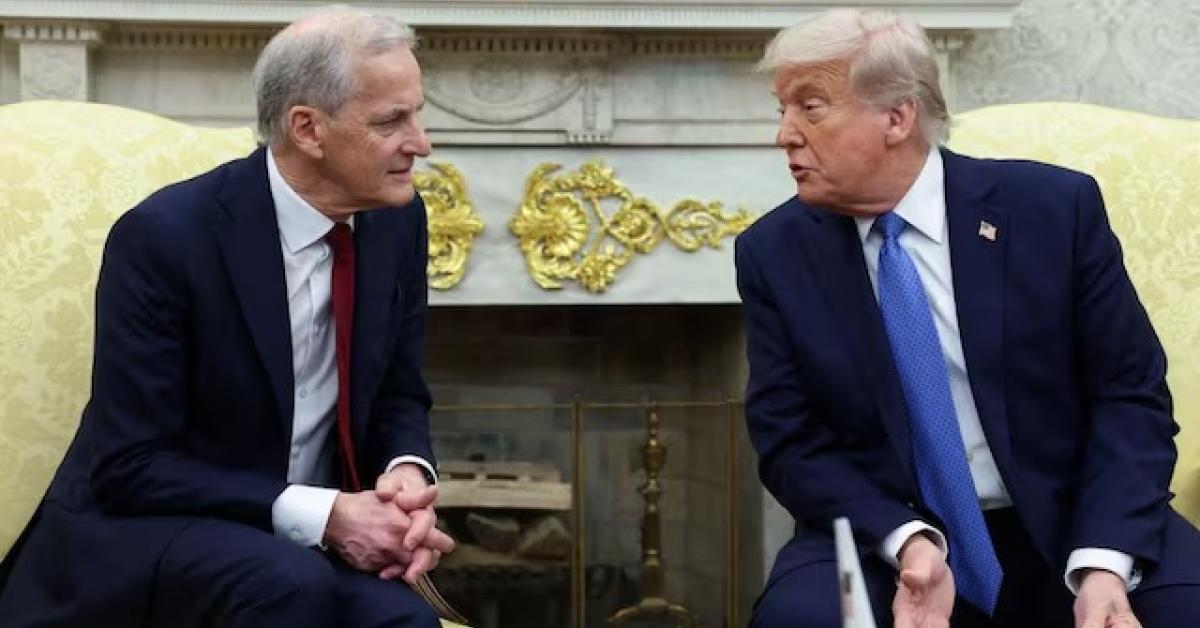 नोबेल पुरस्कार को लेकर ट्रंप पर भड़के नॉर्वे के पीएम जोनास गार स्टोरे, बोले-‘मैंने साफ तौर पर समझाया है…’