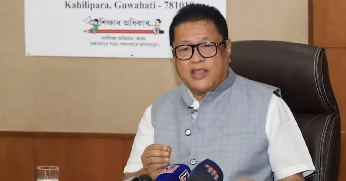 शिक्षा मंत्री रनोज़ पेगू 