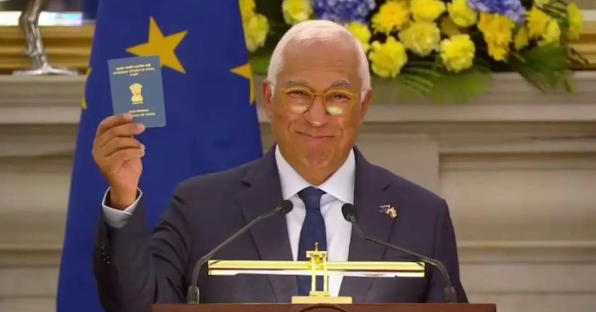 EU प्रमुख ‘बाबुश’ एंटोनियो कोस्टा ने दिखाई भारत की OCI कार्ड, बताया गोवा से अपना संबंध