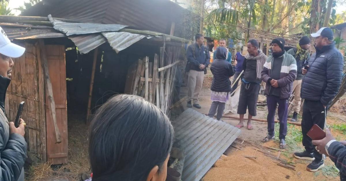 Elephant menace in Jamugurihat