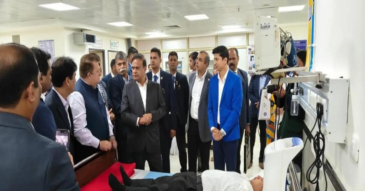 Honourable CM Himanta Biswa Sarma Leads Assam’s Leap to AI-Driven Hospitals; Lord’s Mark Industries Named Strategic Partner