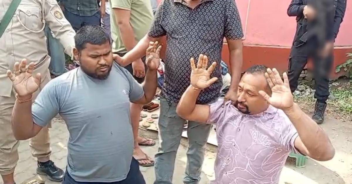 असम के शिवसागर में देसी 9mm पि/स्तौल बरामद, दो आरोपी गिरफ्तार