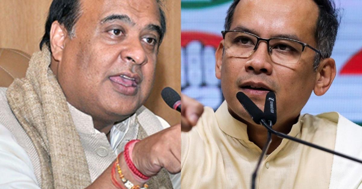 हिमंत बिस्वा सरमा ने जासूसी का आरोप लगाया; गौरव गोगोई ने 12,000 बीघा भूमि के कथित कब्जे का पलटवार किया