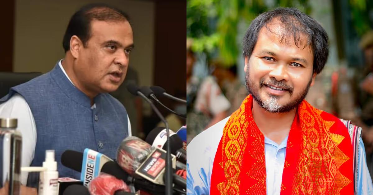 "500 साल में भी अखिल गोगोई असम में सरकार नहीं बना सकते" - हिमंता बिस्वा सरमा