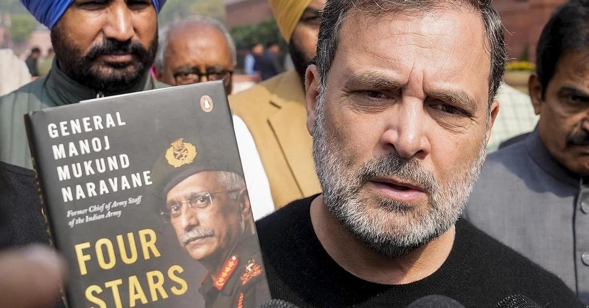 पेंगुइन से ज्यादा नरवणे पर भरोसा: विवादित किताब को लेकर राहुल गांधी का बड़ा बयान