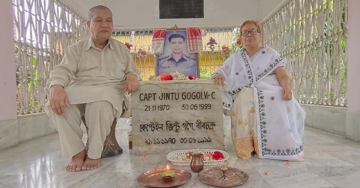 कैप्टन जिंतु गोगोई के माता-पिता ने गौरव गोगोई के पाकिस्तान दौरे पर जताई नाराज़गी