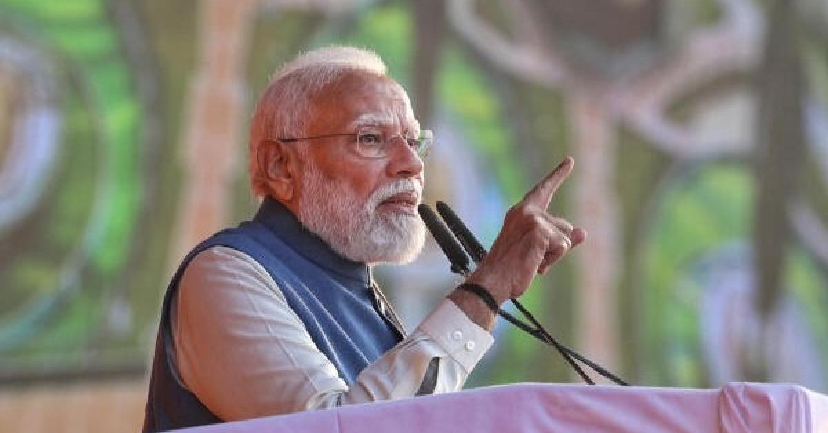 PM Modi Slams Congress for ‘Decades of Neglect’ That Held Back Assam