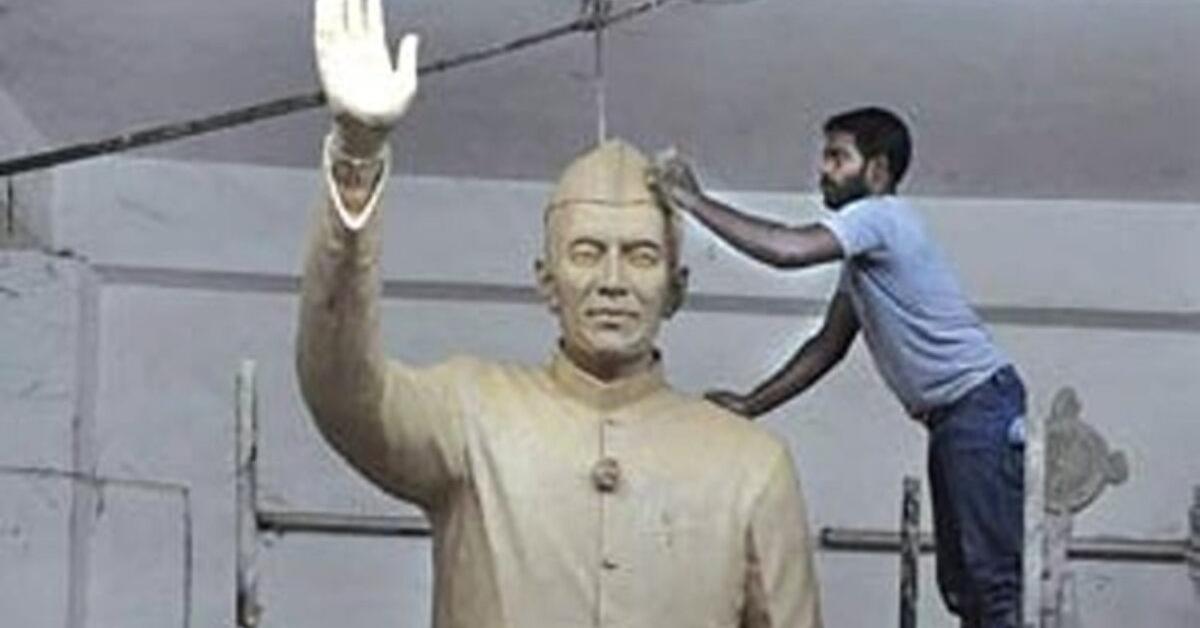 Jawaharlal Nehru Statue Vandalised in Assam’s Cachar District, One Detained