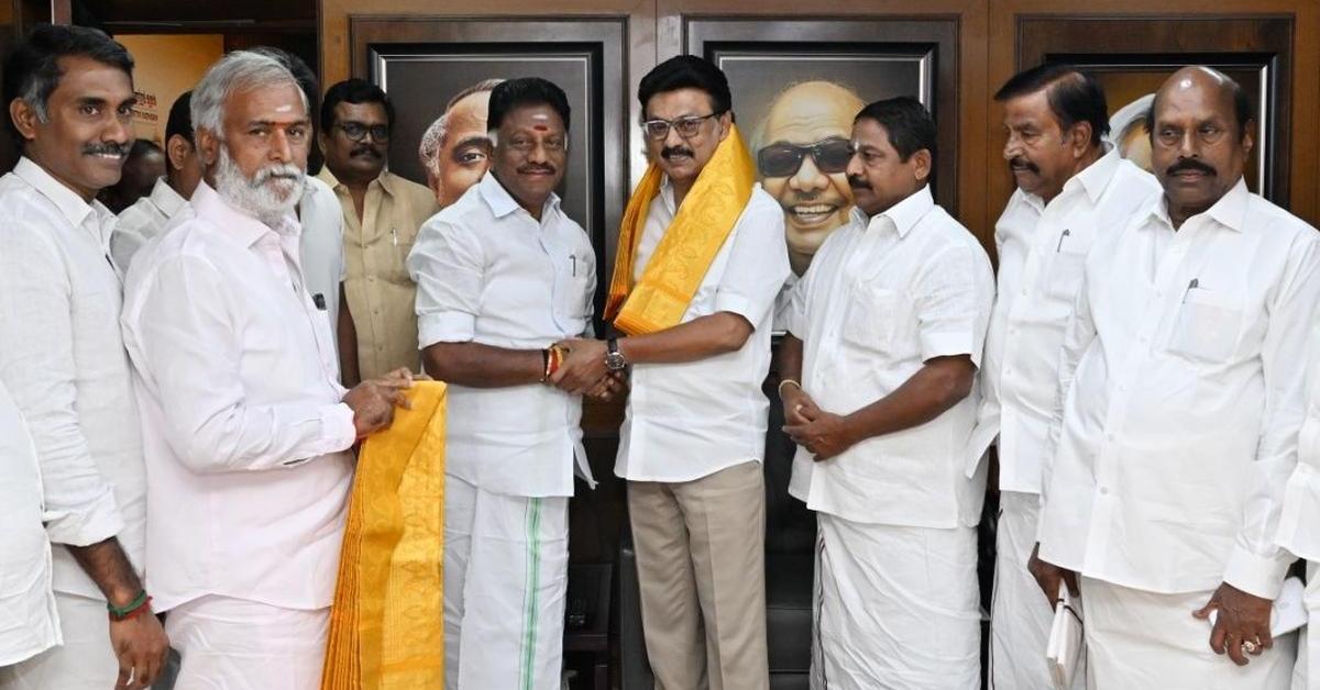 ভোটের আগে তামিলনাড়ু রাজনীতিতে বড় চমক, ডিএমকে-তে যোগ দিলেন ও. পন্নীরসেলভম