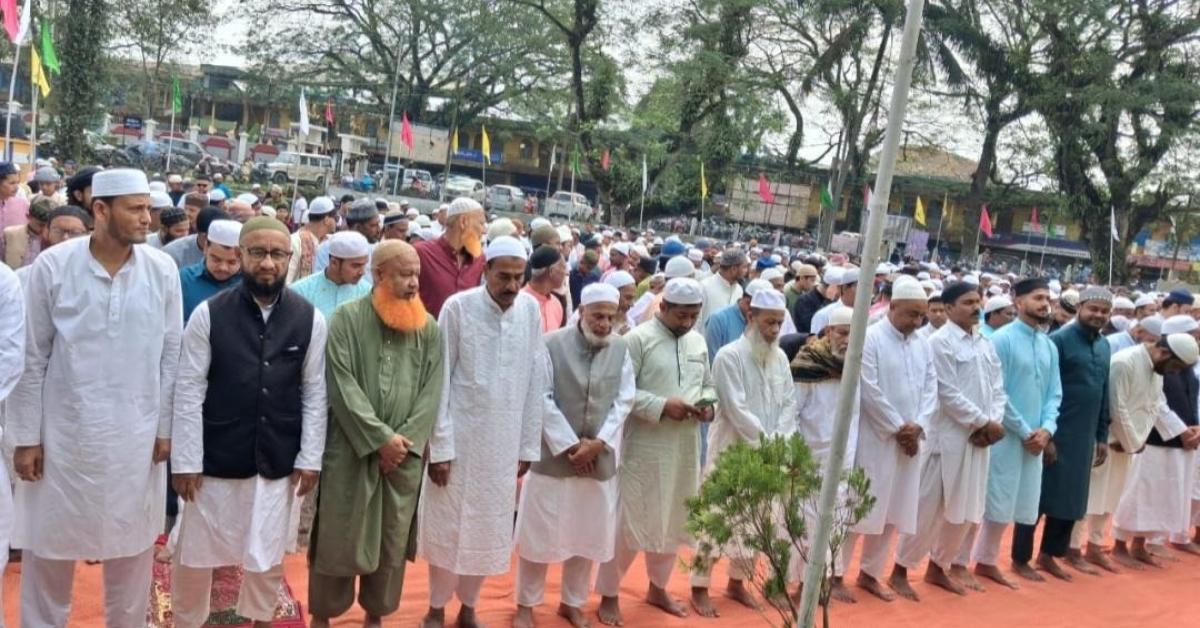 Eid-ul-Fitr Celebrated with Religious Fervour in Nazira and Gelaki