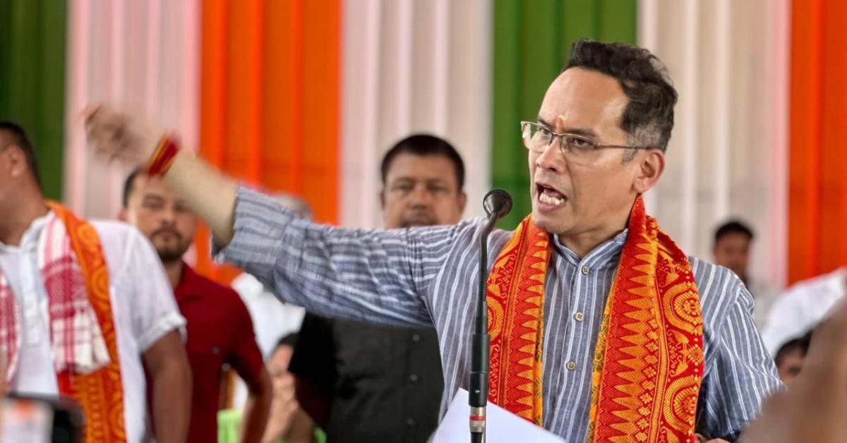 Gaurav Gogoi Declares Assets Worth ₹7.57 Crore Ahead of Assam Polls