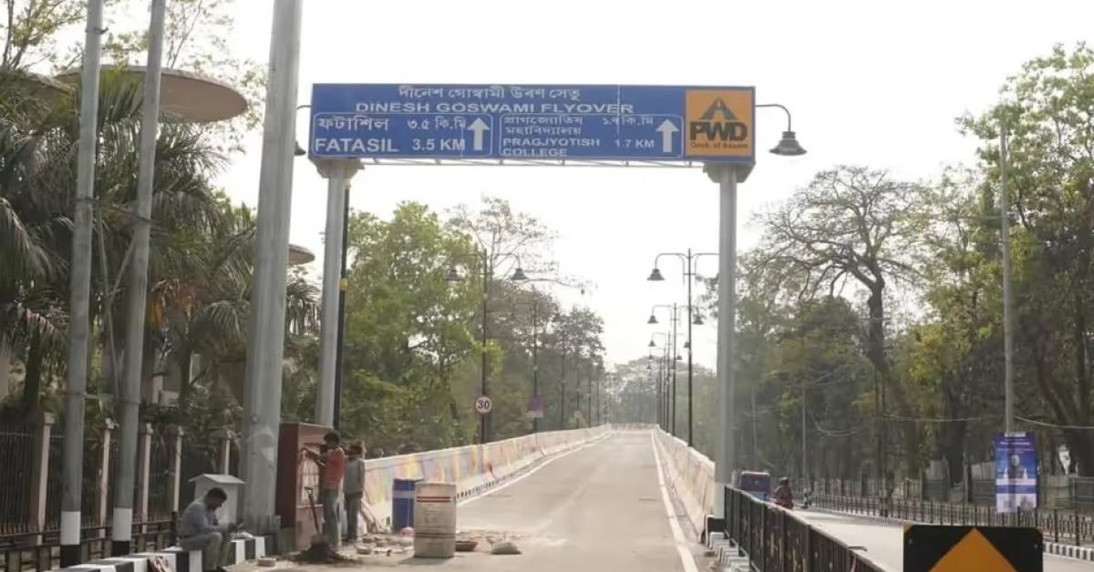 Bharalumukh Flyover in Guwahati to Open Today, Named After Dinesh Goswami